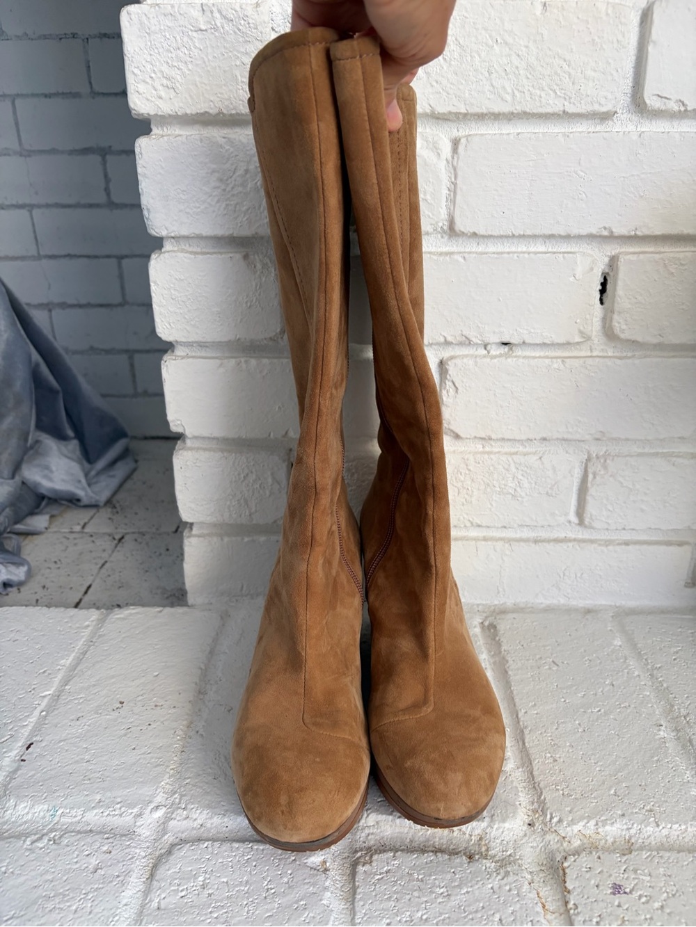 Tan Suede Boots